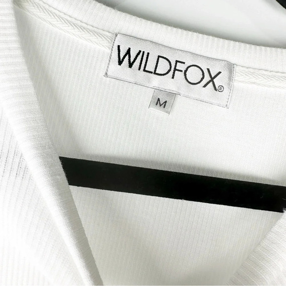 Wildfox White Tee Size M - Picture 4 of 4